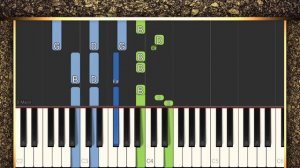Roxette Listen To Your Heart SLOW PIANO TUTORIAL/ How to play piano Listen To Your Heart