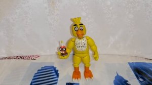 Видео обзор фигурок аниматроников из Фнаф 1