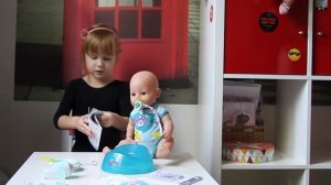 Кукла Беби Бон мальчик 43 см с аксессуарами (Baby Born)