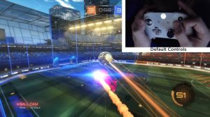 Gameplay of Rocket League w/ Xbox One Controller [Claw Grip]