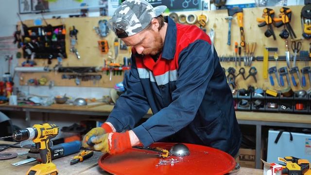 Создаем "Римский щит" из двухсотлитровой бочки совместно с БиСиЭм смотреть онлайн