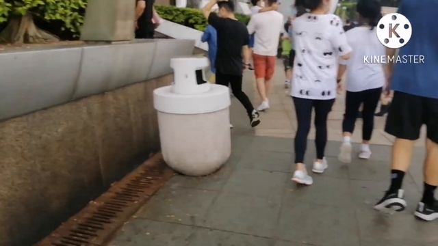 Walk Tour :  Victoria Harbour || Wanchai Waterfront || Wanchai Hk || @almapacleta77
