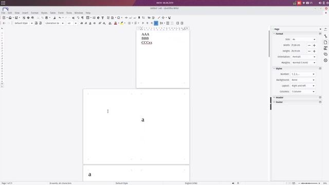 How to use status bar in LibreOffice Writer смотреть онлайн