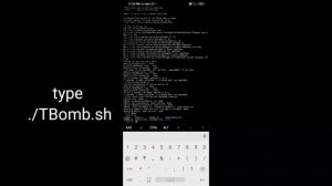 How to install TBomb in temux | Send a sms bomb | call bomb