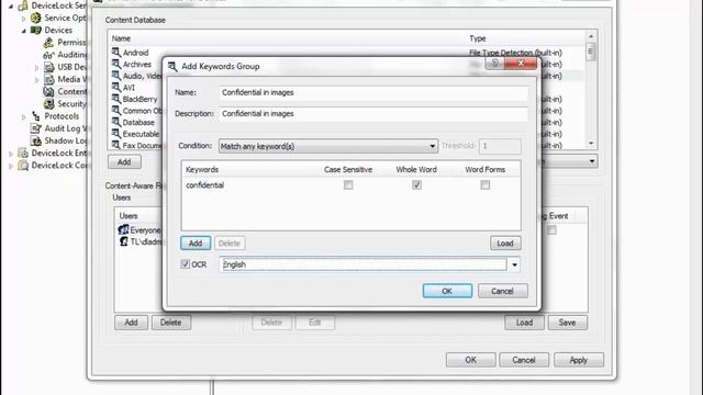 Настройка политик и правил DeviceLock DLP смотреть онлайн