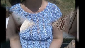 Летняя Кофточка Крючком Реглан - 2019 / Summer Blouse Crochet Raglan