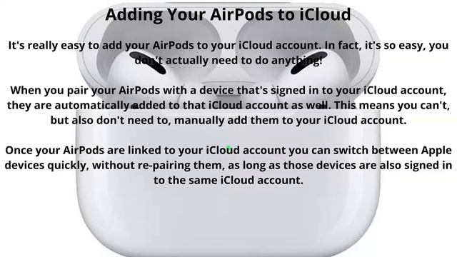 How to Add Your AirPods to iCloud - One Minute Tutorial смотреть онлайн