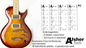 Rumba Flamenco Spanish in A minor | Guitar Backing Track