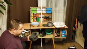 Походная кухня для рыбалки.