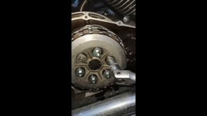 Замена дисков сцепления на VTX 1800
