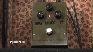 BIG MUFF pi DEMO - Russian (Green) EHX / Sovtek - Fender Mustang / Blues jr.