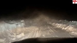 Прорыв по зимнику. Зрелищная, опасная и притягательная зимняя дорога в севере России, Саранпауль