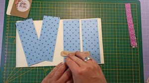 ?TUTO CARTE VERROU très facile rapide simple fermeture carte originale #scrap #tuto #action