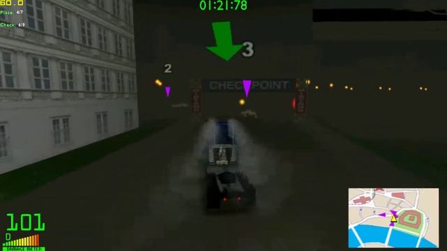Midtown Madness 2 - Dizzy Driving - Freightliner Century смотреть онлайн