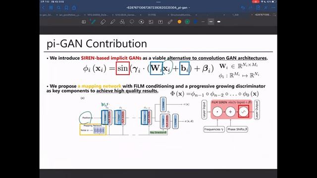 [220304] pi-GAN:Periodic Implicit Generative Adversarial Networks for 3D-Aware Image Synthesis - 이한 смотреть онлайн