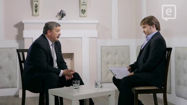 Интервью с Сергеем Калякиным, бывшим претендетом в кандидаты в Президенты Беларуси, часть 1 смотреть онлайн