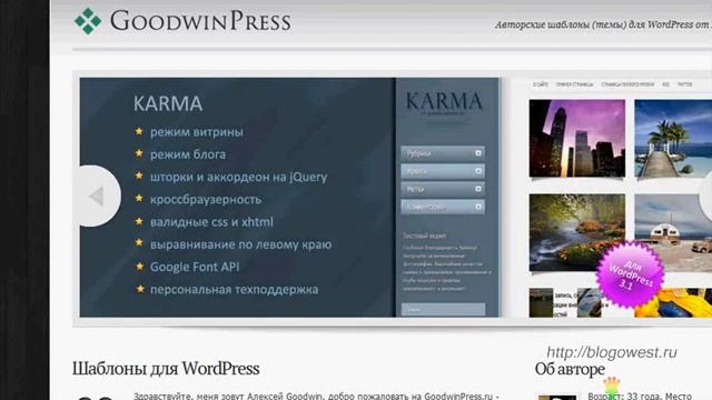Некоторые важные моменты в работе с WordPress смотреть онлайн