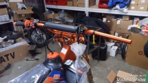 Сборка Авантис Эндуро 450. Первый запуск из коробки.  Внешний обзор мотоцикла