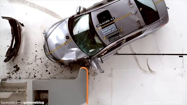 2016 Acura ILX CRASH TEST IIHS Small Overlap [GOOD] смотреть онлайн