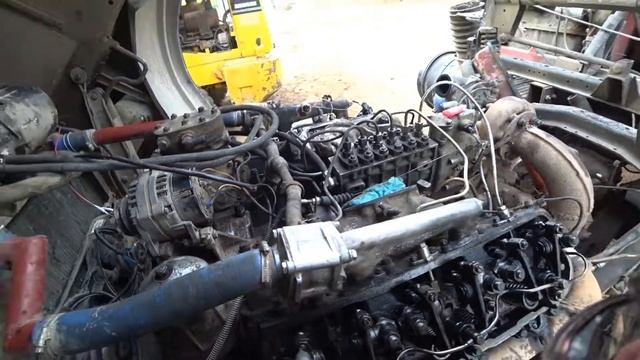 Регулировка клапанов ЯМЗ 236 | МАЗ 6303 смотреть онлайн