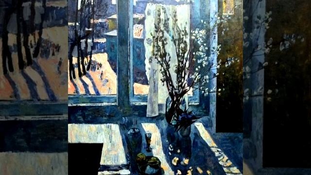 Томас Сухотин смотрит картины Александра Сорочкина... смотреть онлайн