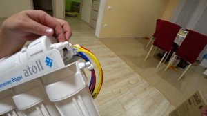 Установили систему очистки воды Атолл