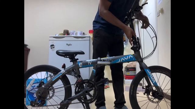 Java TT450 folding bike ! Java IV PRO! Java folding bike. смотреть онлайн