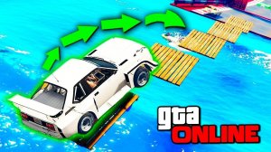 ЭТО НЕ ПРОЙТИ !!! БАГОВАННЫЙ ПАРКУР В СЕКРЕТНЫХ ТЕКСТУРКАХ ПО ВОДЕ В GTA 5 ONLINE