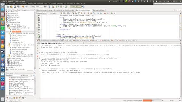 Managing MongoDb Server with javafx - Standalone app смотреть онлайн