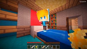 Майнкрафт : РЕБЕНОК ПОДСМОТРЕЛ ЗА ДЕВУШКОЙ В ДУШЕ ❤ - ТРОЛЛИНГ НУБА / ДЕТИ И ДЕВУШКА В МАЙНКРАФТ