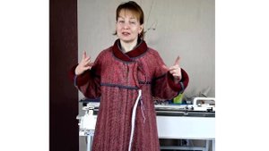 Вязание двуслойного пальто на вязальной машине Silver Reed 840  Осталось сделать петли. #shorts