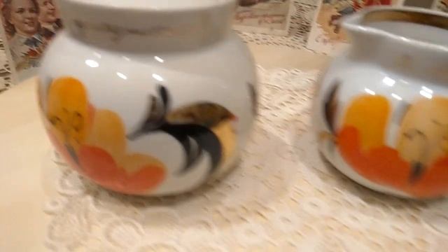 #советский_фарфор#фарфор_Хайты#Елена_Халикова_Проза ФАРФОР ХАЙТЫ "С ПРАЗДНИКОМ!"