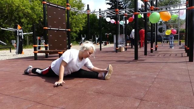ОТКРЫТИЕ СПОРТИВНОЙ ПЛОЩАДКИ
