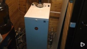 Переделка дизельного котла на отработку. Завершение проекта.