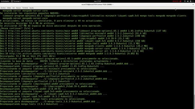 Como descargar e instalar MongoDB en UBUNTU 18.04 смотреть онлайн