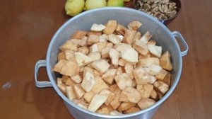 ФАНТАСТИЧЕСКОЕ ВАРЕНЬЕ ИЗ АЙВЫ С ГРЕЦКИМ ОРЕХОМ И ЛИМОНОМ!!!