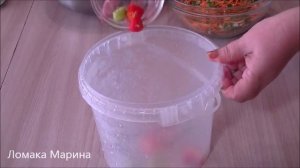 ?Зелёные помидоры -квашеные- начинённые