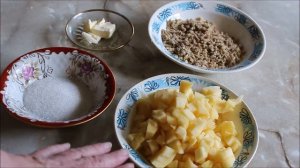 Начинка для пирожков яблочно ореховая
