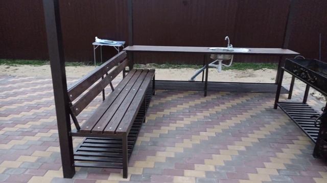 МАНГАЛЬНАЯ ЗОНА (беседка с мангалом и печью)