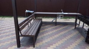 МАНГАЛЬНАЯ ЗОНА (беседка с мангалом и печью)