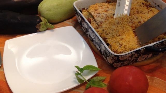 Запеканка из кабачков и баклажанов под хрустящей сырной корочкой смотреть онлайн