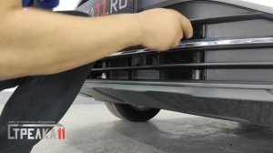 Защита радиатора PREMIUM - VOLKSWAGEN TIGUAN (II рестайлинг) с 2020г.в. (Черный) - strelka11.ru