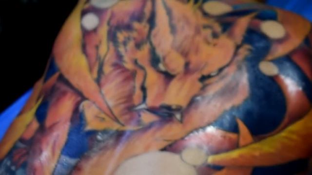 Full back tattoo NARUTO смотреть онлайн