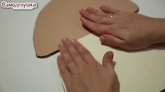 Как сделать маленький домик для кукол. How to make little house for dolls.