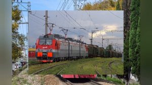 ПОЕЗДА НОСИТЕЛИ. 7 часть. 2ЭС4К, 3ЭС4К "Дончак", 2ЭЛ4.