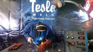 Как варить толстую нержавейку. Полуавтомат Тесла Велд МИГ МАГ ММА 300.