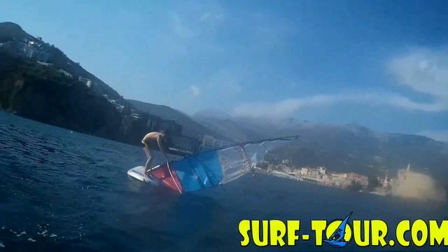 Виндсерфинг в Будве, Монтенегро Денис, Санкт Петербург смотреть онлайн