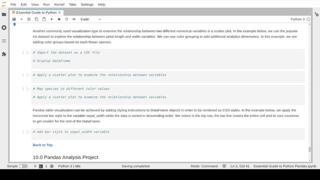 Python Pandas Library Tutorial - Pandas Data Visualization