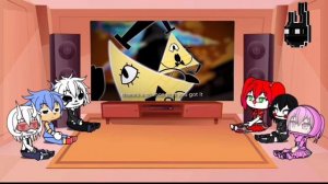 Fandoms React:Gaster vs Bill Cipher Rap //TV Trap