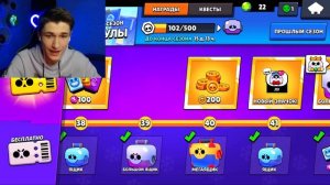 ЧТО БУДЕТ ЕСЛИ ОТКРЫТЬ ПЛАТНЫЙ БРАВЛ ПАСС В 3 ЧАСА НОЧИ В БРАВЛ СТАРС?! ОБНОВА В BRAWL STARS / DEP